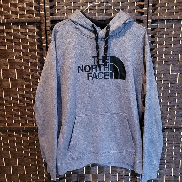 The North Face Men's Charcoal Hoodie - Picture 1 of 5